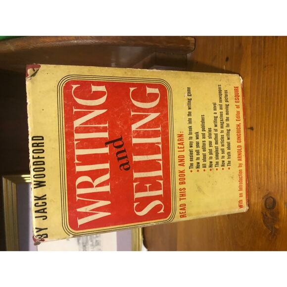Writing and Selling by Jack Woodford, 1940 Hardcover, Classic Literature English - Picture 1 of 4